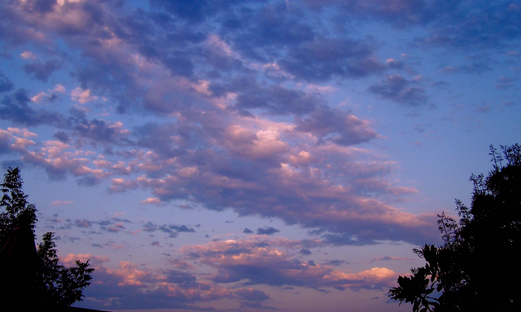 clouds sunset